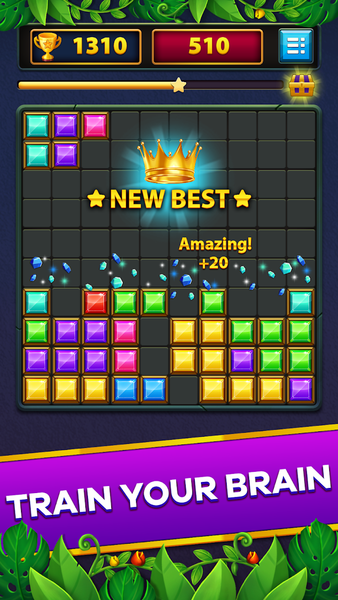 Block Puzzle - Gameplay image of android game