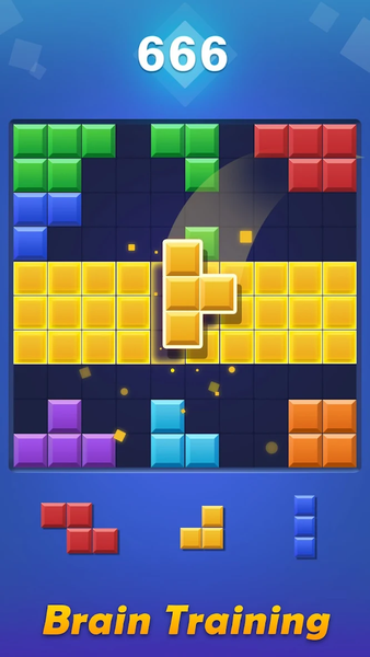 Block Puzzle Classic - Gameplay image of android game