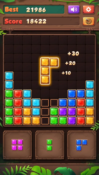 Block Puzzle - Jewel Crush - Gameplay image of android game