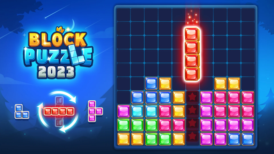 Block Puzzle: Magic Jungle - Gameplay image of android game