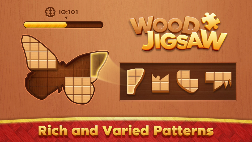 Block Puzzle: Wood Jigsaw Game - Gameplay image of android game