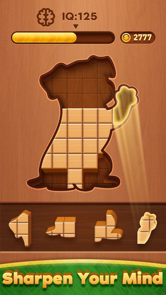 Block Puzzle: Wood Jigsaw Game - Gameplay image of android game