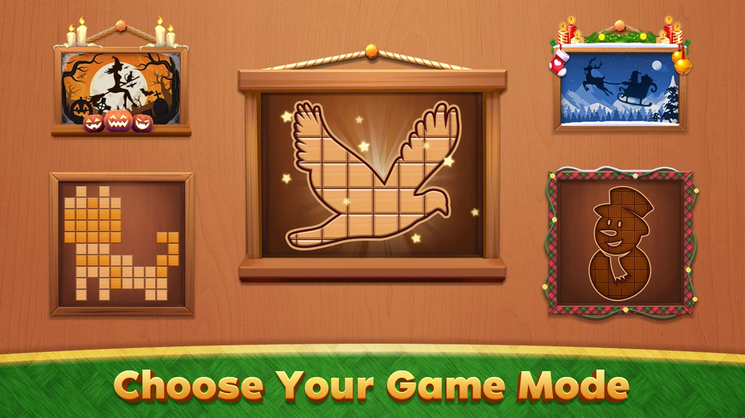 Block Puzzle: Wood Jigsaw Game - Gameplay image of android game