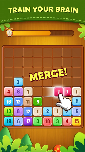 Block Puzzle 2048 Merger - Gameplay image of android game