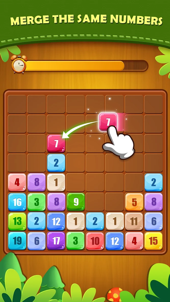 Block Puzzle 2048 Merger - Gameplay image of android game