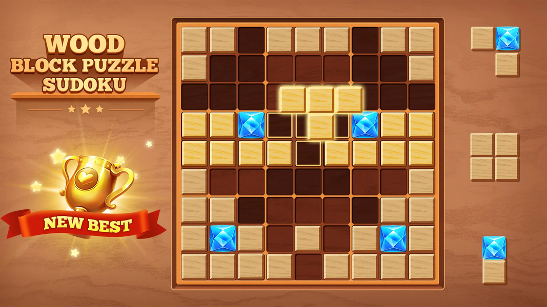 Block Puzzle Wood Sudoku - عکس بازی موبایلی اندروید