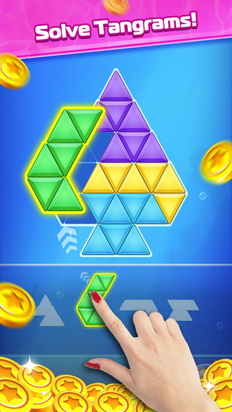 Block Puzzle Tangram - عکس بازی موبایلی اندروید