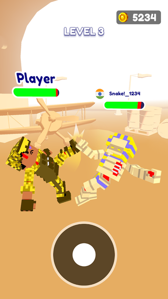 Block Ragdoll Fight - Gameplay image of android game