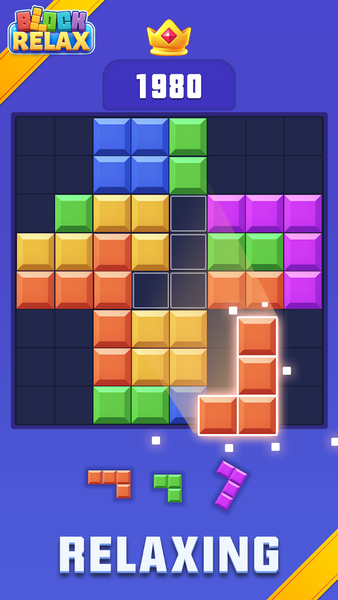 Block Relax - Gameplay image of android game