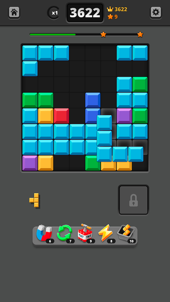 Blocky Quest - Classic Puzzle - Gameplay image of android game