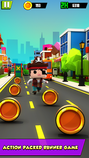 Kiddy Run 3D: Subway Mad Dash - Gameplay image of android game