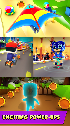 Kiddy Run 3D: Subway Mad Dash - عکس بازی موبایلی اندروید
