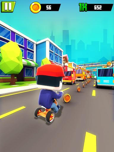 Kiddy Run 3D: Subway Mad Dash - Gameplay image of android game