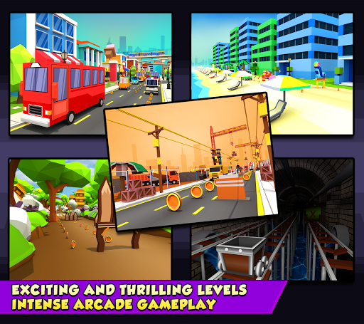 Kiddy Run 3D: Subway Mad Dash - Gameplay image of android game