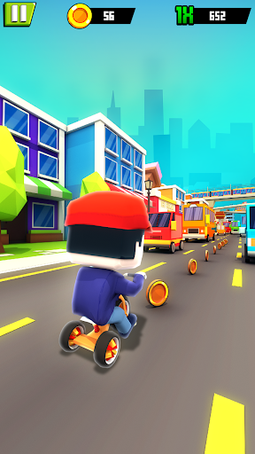 Kiddy Run 3D: Subway Mad Dash - Gameplay image of android game