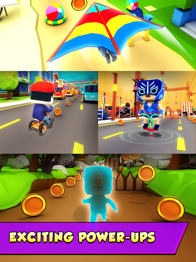 Kiddy Run 3D: Subway Mad Dash - Gameplay image of android game