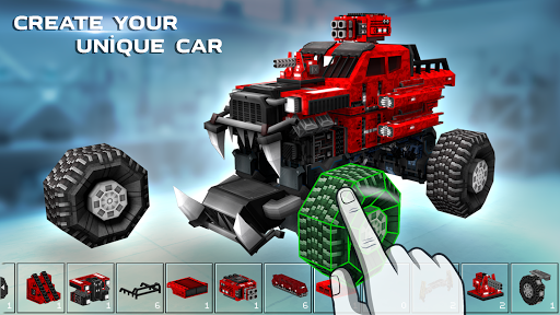 Blocky Cars online games - عکس بازی موبایلی اندروید