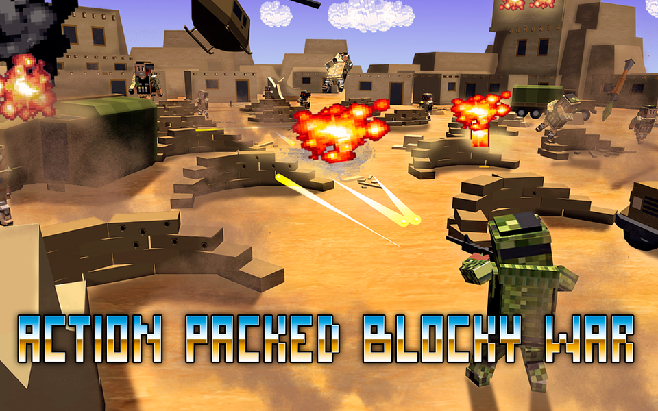 Blocky Shooter: Frontline Wars - عکس بازی موبایلی اندروید