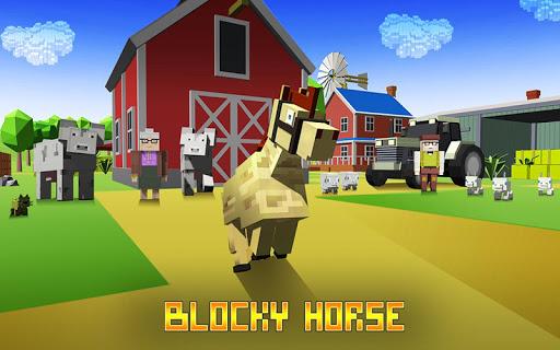 Blocky Horse Simulator - عکس بازی موبایلی اندروید