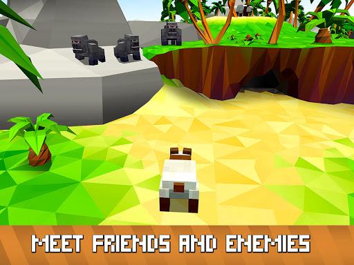 Blocky Panda Simulator - be a bamboo bear! - عکس بازی موبایلی اندروید