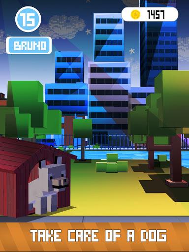 My Virtual Blocky Dog 3D - Take Care of a Pet! - عکس بازی موبایلی اندروید