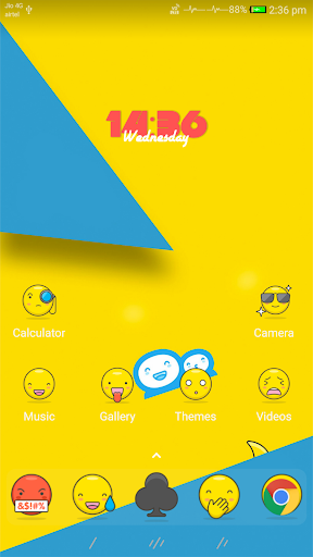 Emoji Emui 5.0 Theme - Image screenshot of android app