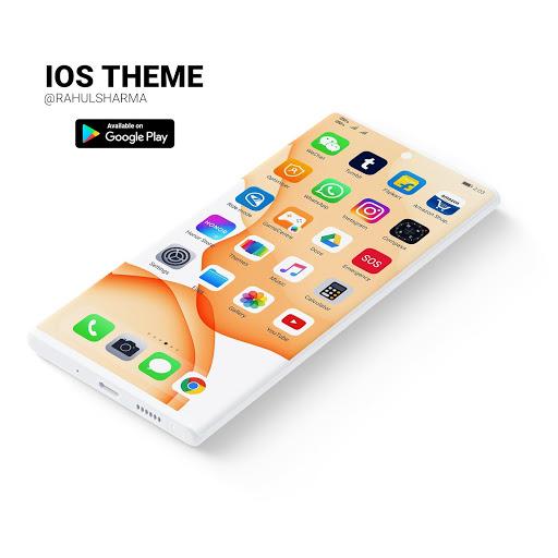 iOS17 Dark MAGIC UI Theme - عکس برنامه موبایلی اندروید