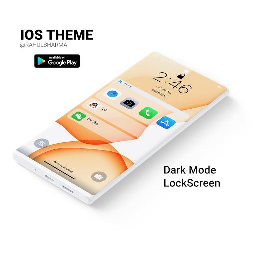 iOS ۱۸ DARK | MAGIC UI THEME - عکس برنامه موبایلی اندروید