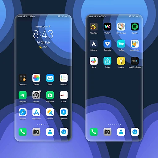 FutureUI EMUI | MAGIC UI Theme - Image screenshot of android app