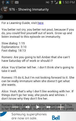 ESL Daily English - عکس برنامه موبایلی اندروید