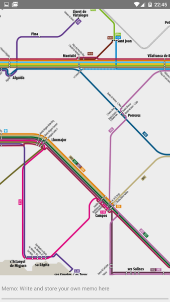 Mallorca Bus Travel Guide - Image screenshot of android app