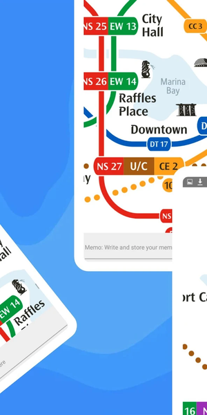 SINGAPORE METRO & TRAVEL GUIDE - عکس برنامه موبایلی اندروید