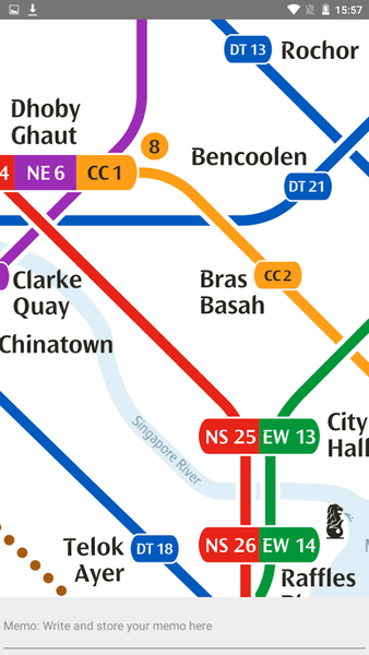 SINGAPORE METRO & TRAVEL GUIDE - عکس برنامه موبایلی اندروید