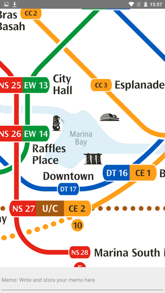 SINGAPORE METRO & TRAVEL GUIDE - عکس برنامه موبایلی اندروید