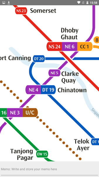 SINGAPORE METRO & TRAVEL GUIDE - عکس برنامه موبایلی اندروید