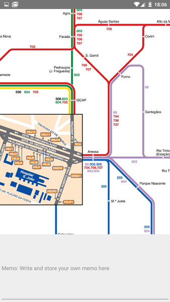 Porto Bus Metro Travel Guide - عکس برنامه موبایلی اندروید