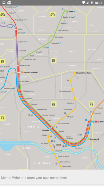 Porto Bus Metro Travel Guide - عکس برنامه موبایلی اندروید