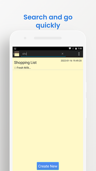 Classic Yellow Note - Image screenshot of android app
