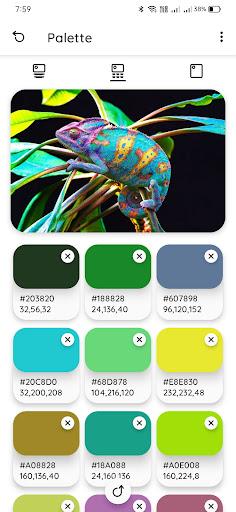Color Palette - عکس برنامه موبایلی اندروید