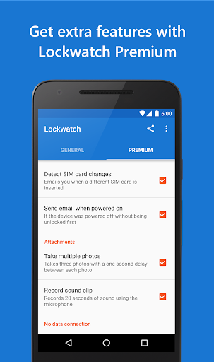Lockwatch - Thief Catcher - عکس برنامه موبایلی اندروید