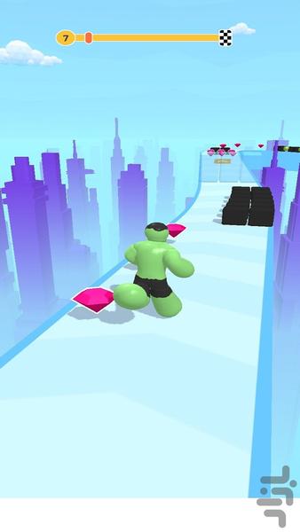 بلاب مستر سه بعدی - Gameplay image of android game