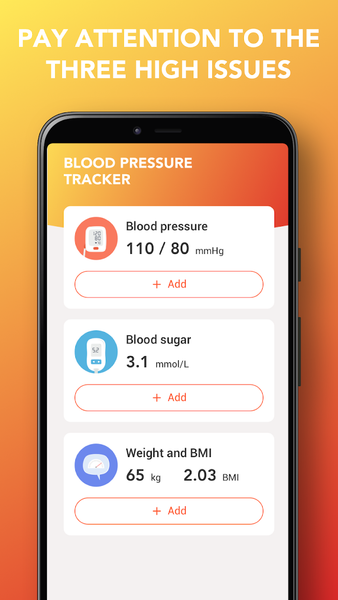 Blood Pressure Tracker - عکس برنامه موبایلی اندروید