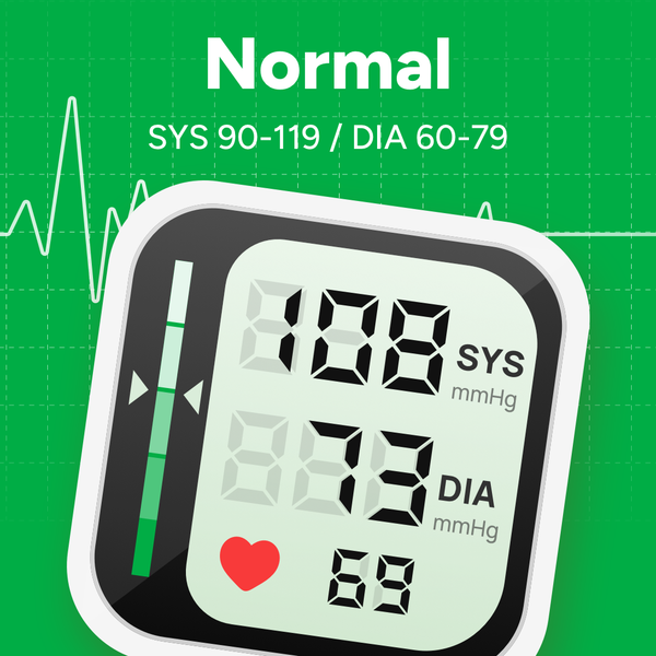 Blood Pressure App - عکس برنامه موبایلی اندروید