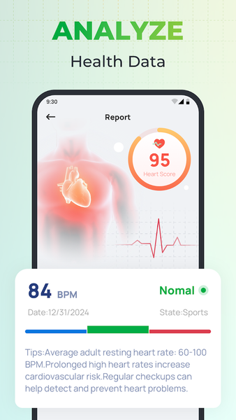 Blood Pressure App - عکس برنامه موبایلی اندروید
