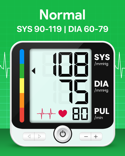 Blood Pressure App - Heartify - عکس برنامه موبایلی اندروید