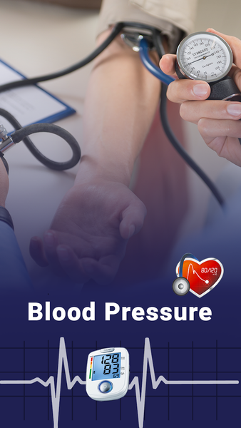 Blood Pressure Monitor - (BP) - عکس برنامه موبایلی اندروید