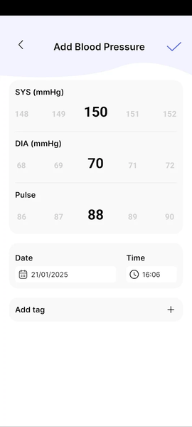Blood Pressure Tracker - عکس برنامه موبایلی اندروید