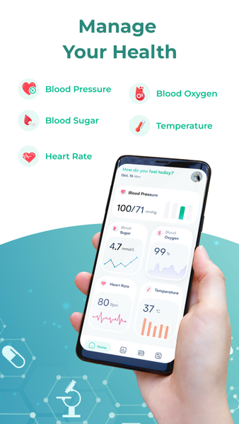Daily Blood Pressure Record - عکس برنامه موبایلی اندروید