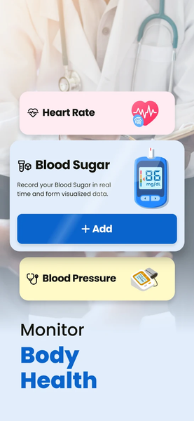 Blood Sugar - Health Tracker - عکس برنامه موبایلی اندروید