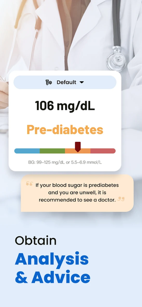 Blood Sugar - Health Tracker - عکس برنامه موبایلی اندروید